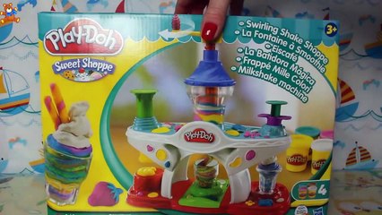 Hasbro - Play-Doh - Swirling Shake Shoppe - Sweet Shoppe-Tdi