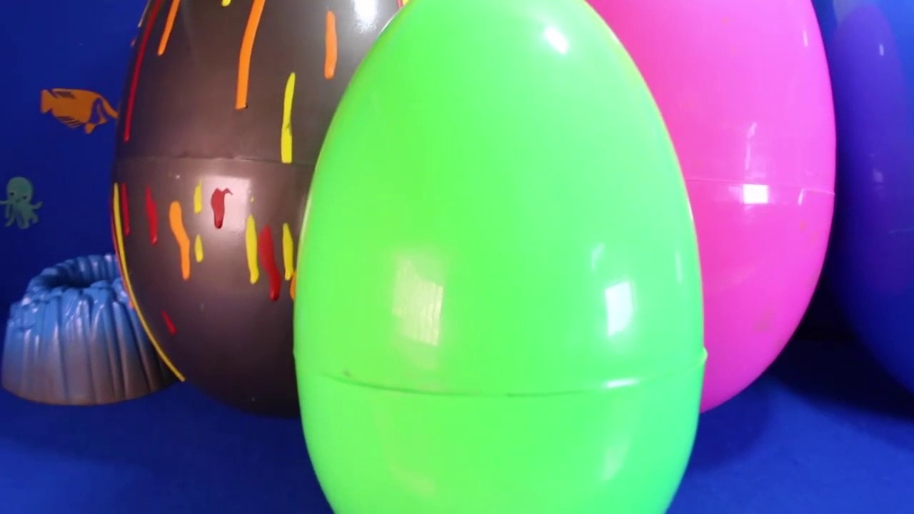 GIANT Surprise Shark Eggs with Toy Sharks, Sea Animals, Octopus Wildlife Toys by Schleich-dwcX9Aa