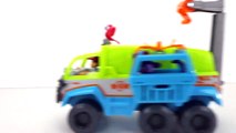 PAW PATROL JUNGLE RESCUE PAW TERRAIN VEHICLE - RYDER SAVES CHASE AND ZUMA FROM MANDY-dkX1DEm
