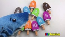 Learn to Count 1 to 10 for Children Colorful Toy Ice Cream Popsicles Pretend Food ABC Surprises-ok