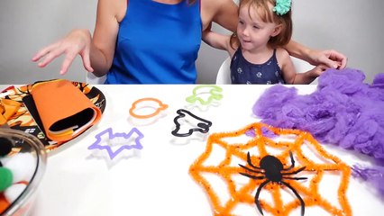 Easy Halloween Crafts for Kids! Kids Halloween DIY Crafts & Handmade Halloween costume for kids-z79C-1