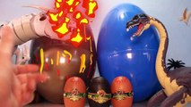 Giant DINOSAUR TOYS Surprise Eggs   GIANT VOLCANO EGG Full of Dinosaurs, Dinosaur Toys-6jtjmI