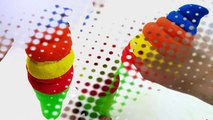 DIY Make Colors Kinetic Sand Ice Cream Cone Icecream Rainbow Learning Colors Ice Cream Molds-un
