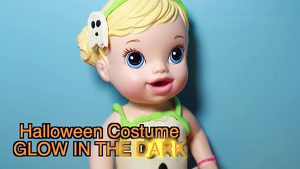 Baby Alive Playdough Plastilina MAKEOVER Glow In The DARK Play-Doh Dress Up Spooky Ghost Watermelon-IO1ySr_F