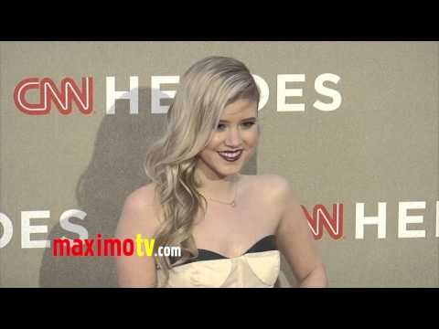 Taylor Spreitler CNN Heroes: An All-Star Tribute 2012 Red Carpet Arrivals