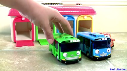 Tayo the Little Bus Garage Disney Pixar Cars Batman Superman - 타요 꼬마버스 타요 중앙차고지 디즈니카 (영화) - тайо-yid