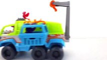 PAW PATROL JUNGLE RESCUE PAW TERRAIN VEHICLE - RYDER SAVES CHASE AND ZUMA FROM MANDY-dk
