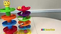 ROLL n SWIRL Busy Ball Ramp Fun Toys for Kids Babies Toddlers Learn Colors with Balls ABC Surprises-Y9OuKDa