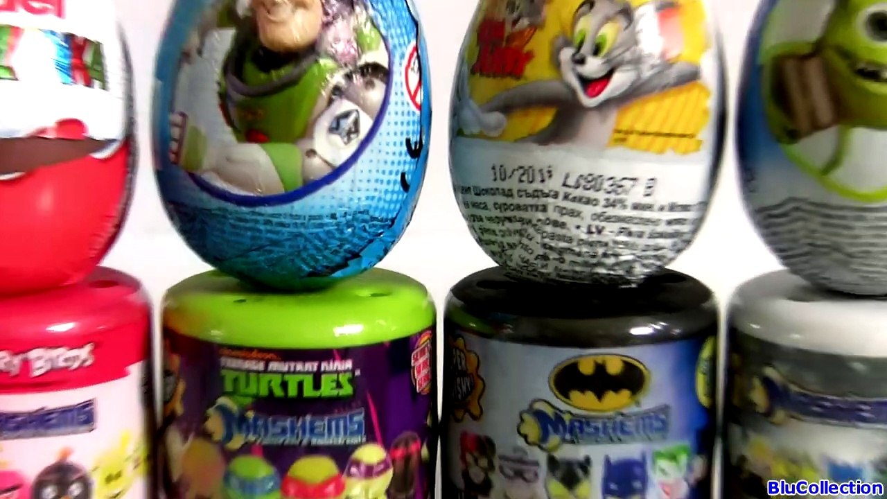 MASHEMS Toys Batman Joker Transformers Kinder Cars Toy Story Woody Monsters Inc. Huevos Sorpresa-Rnr0ntP
