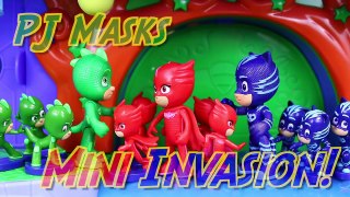 PJ Masks Duplicates Romeo Evil Minis Army Attacks PJ Mask Headquarters with Blind Bag Figurines-73