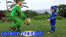PJ MASKS IRL GET HURT Catboy Hit Too Much Gekko In Real Life Funny Injury Medical Episode-6xCrXyG