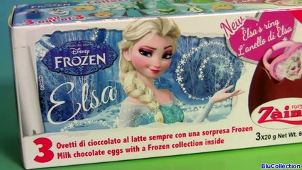 Queen Elsa Chocolate Eggs 3 Surprise from the Movie Disney Frozen with Princess Anna-V5