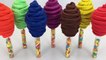 DORAEMON Play Doh Lollipop Candy Surprise Toys Spiderman Batman Hulk Learn Colors for Kids-XT3Tl72t