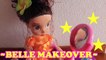 PRINCESS BELLE Beauty & the Beast MAKEOVER DRESS UP Make Up Hair Disney Movie Toys-uc5ozFL