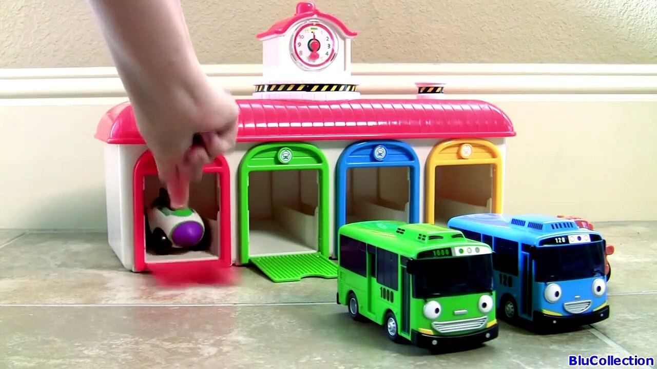 Tayo the Little Bus Garage Disney Pixar Cars Batman Superman 타요 꼬마버스