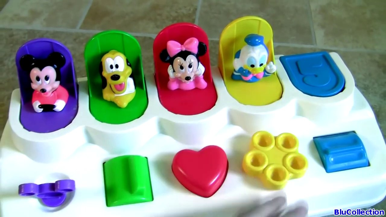 Surprise Baby Mickey Mouse Clubhouse Pop-Up Toys Awesome Disney Toy with Goofy Minnie Donald Pluto-TCB