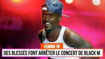 FEMUA 10 : Des blessés font arrêter le concert de Black M