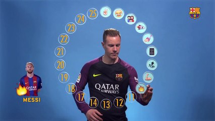 BARÇA EMOJIS: Marc- André Ter Stegen