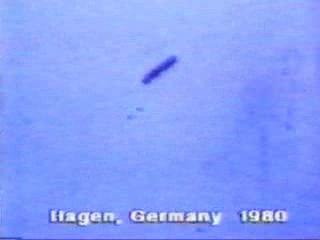ovni en forme de cigare - Hagen 1980