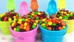 Skittles Candy Ice Cream Surprise Toys Learn Colors Play Doh Strawberry Pooh Bear Peppa Pig Elephant-8_5X