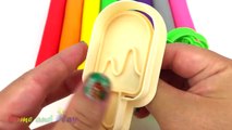 Learn Colors Play Doh Modelling Clay Popsicle Ice Cream Pororo Paw Patrol Microwave Surprise Toys-Uugfmq