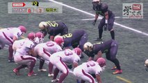 福大vs琉球大 2015九州学生アメリカンフットボール