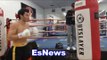 Julio Cesar Chavez Jr Training For Canelo Alvarez - EsNews Boxing