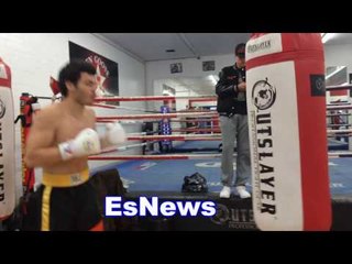 Julio Cesar Chavez Jr Training For Canelo Alvarez - EsNews Boxing