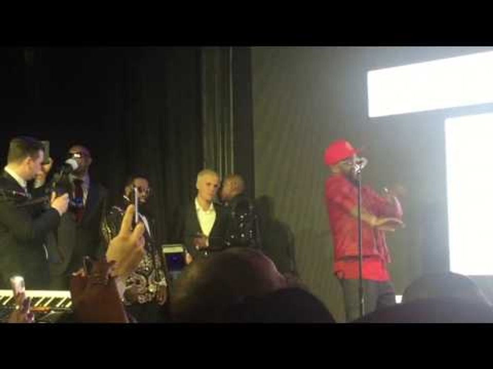 Rap Star The Game And Tyrese At Floyd Mayweather Bday As Bobby Brown Is On Stage