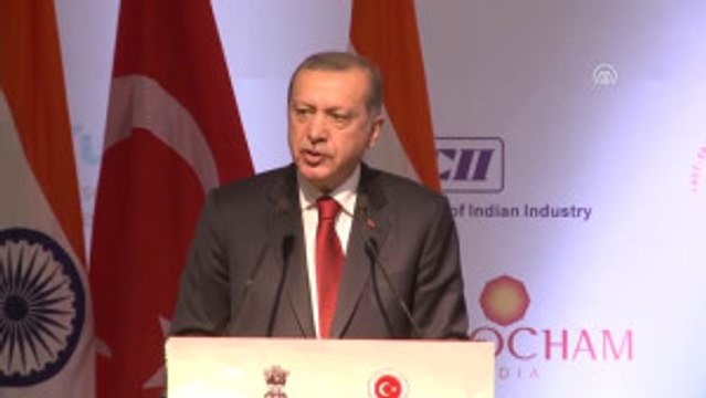 Cumhurbaşkanı Erdoğan: Türkiye, Ticaret Üssü Olmaya Uygun Bir Konumdadır. - Yeni Delhi