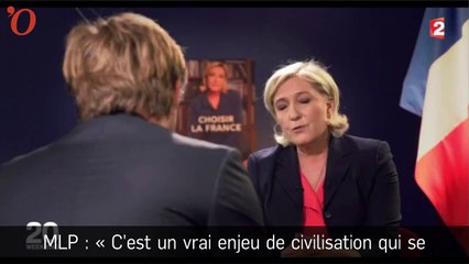 Présidentielle : Macron et Le Pen exposent leur deux visions de la France