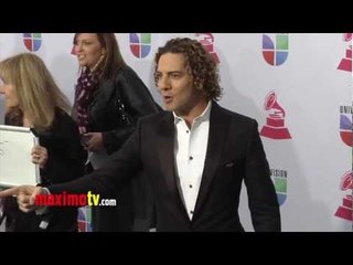 Download Video: David Bisbal XIII Latin Grammy Awards Alfombra Verde ARRIVALS