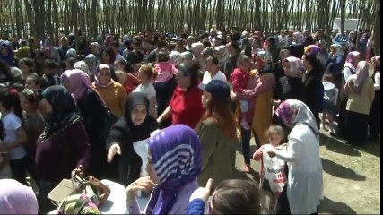 Kadın İşçilerin 1 Mayıs Pikniği Havadan Görüntülendi