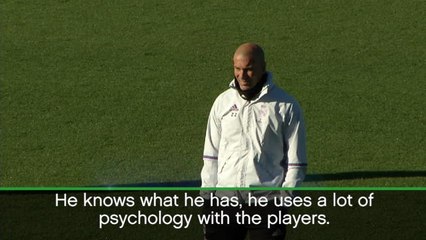 Download Video: Former Real man Sanz lauds Zidane's 'common sense'