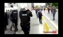 Gayrettepe'den Taksim'e yürümeye çalışanlara polis müdahalesi