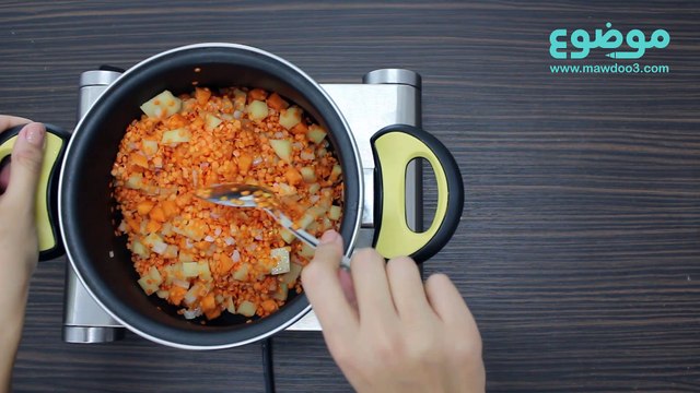 طريقة عمل شوربة العدس