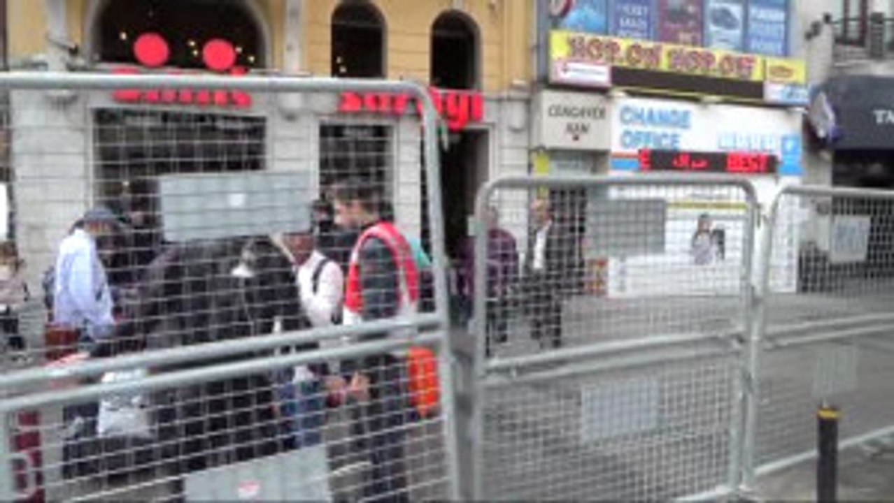Talimhane Caddesi'nde 12 Kişiye Gözaltı