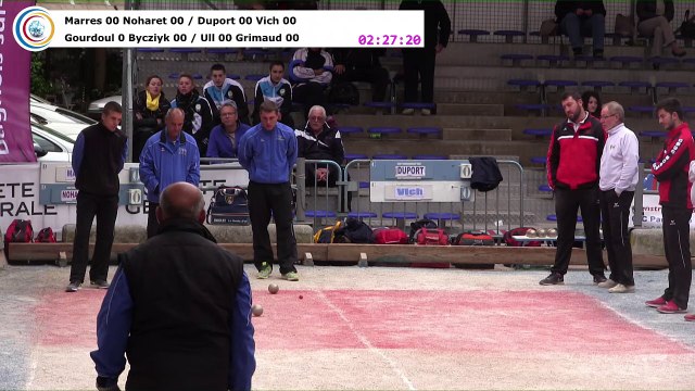 Quarts de finale, 62ème Grand Prix Bouliste, Sport Boules, Bagnols-sur-Cèze 2017