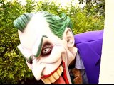 GIANT Minions Banana MCDONALDS DRIVE THRU Prank! w- Hulk Joker & Funny Spiderman Movie Kids Toys Fun