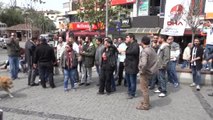 Beşiktaş'ta Toplanan Bir Grup Daha Yaka Paça Gözaltına Alındı