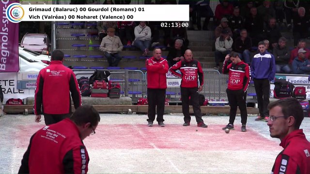 Demi-finales, 62ème Grand Prix Bouliste, Sport Boules, Bagnols-sur-Cèze 2017