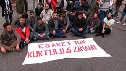 Şişli'den Taksim'e Yürümek İsteyen Gruba Müdahale