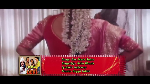 Sun Mere Sajna - Asha Bhosle - Insaaf Ki Devi 1992 Songs - Jeetendra, Rekha