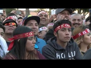 EPIC Canelo vs Chavez Jr Going At It On Stage With Chavez Jr & Oscar De La Hoya EsNews Boxing
