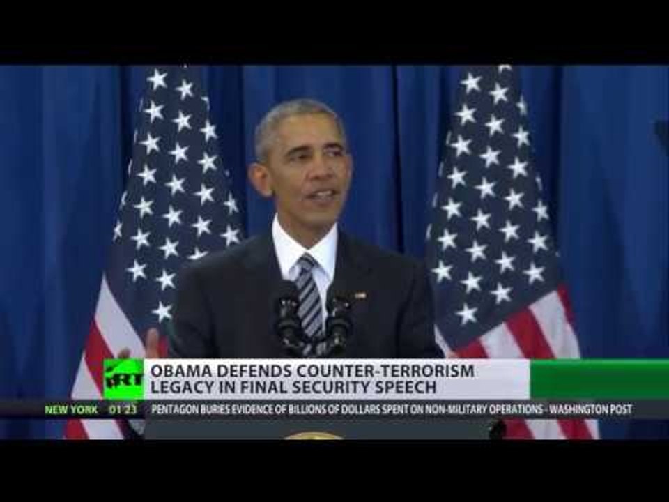 Drones better option than airstrikes & invasions in terms of casualties  - Obama