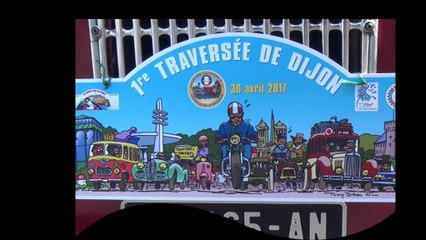 1ère traversée de Dijon 2017 auto moto