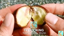 Amazing street cooking art _ Roast Chestnuts with black sand-x0wd64tWx