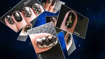 HOW TO APPLY MIRROR POWDER NAILS CHROME EFFECT NAIL ART WITH VINYL PATTERN MERMAID DESIGN _ MELINEY-p8EgbplQ