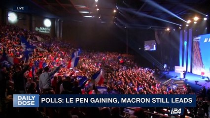 DAILY DOSE | Polls : Le Pen gaining, Macron still leads | Monday, May 1st 2017