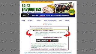 False Favorites High Quality Horse Racing